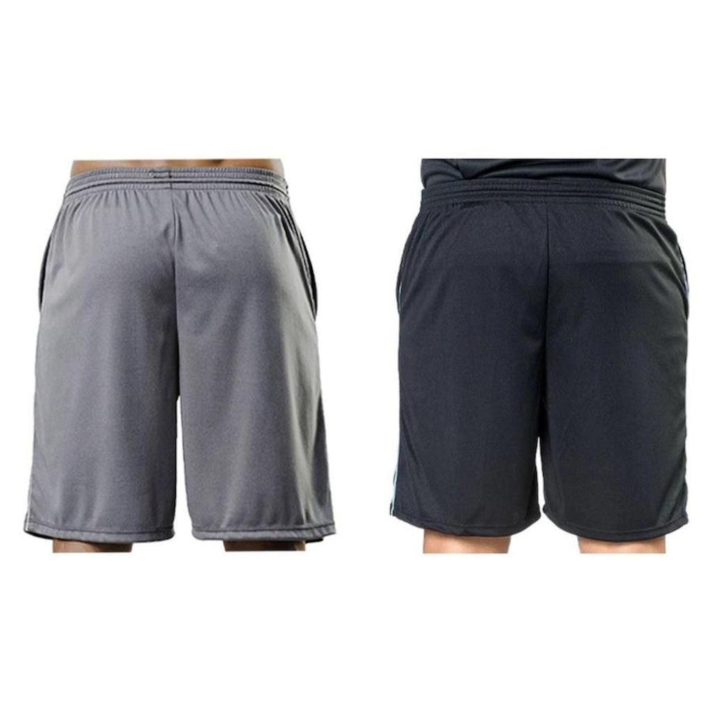 Imagem 2 do produto Bermudas Elite Comfort Plus Size - 2 Unidades - Masculina