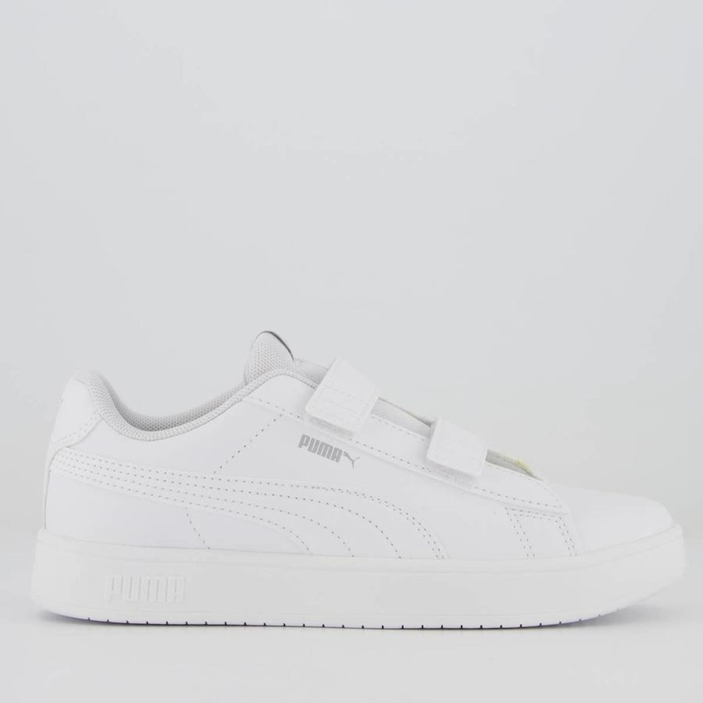 Tênis Puma Rickie Classic V Ps Infantil All White