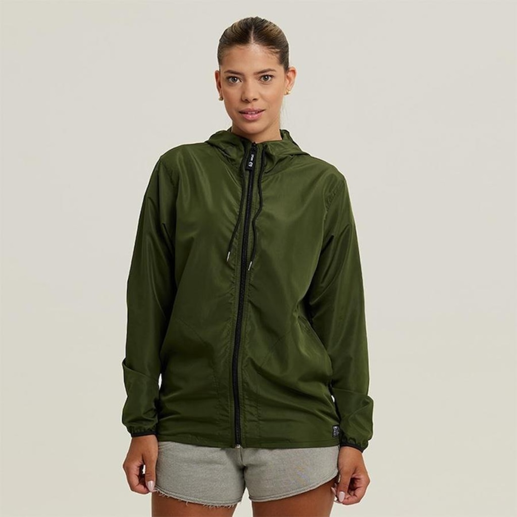 Jaqueta Corta Vento Wss Impermeável Classic - Feminino