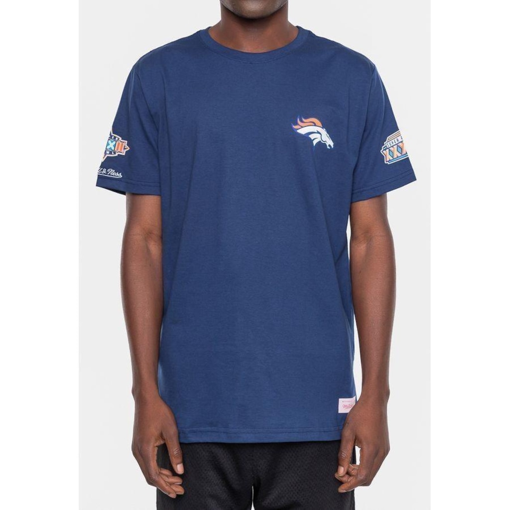 Imagem 2 do produto Camiseta Mitchell & Ness Masculina Superbowl Champ Denver Broncos Azul Marinho - Mitchell & Ness