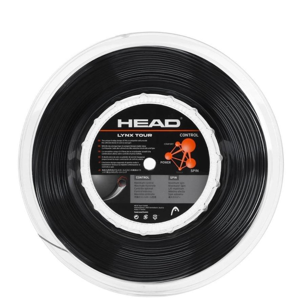 Imagem 3 do produto Corda Head Lynx Tour 16L 1.30mm - Rolo com 200 Metros
