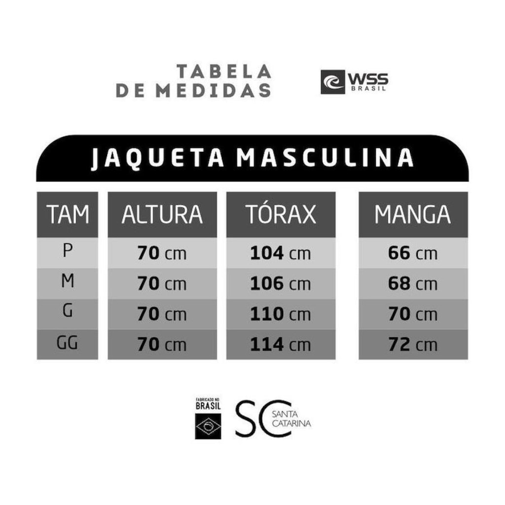 Imagem 3 do produto Jaqueta Corta Vento com Capuz Wss Brasil Basic - Masculina
