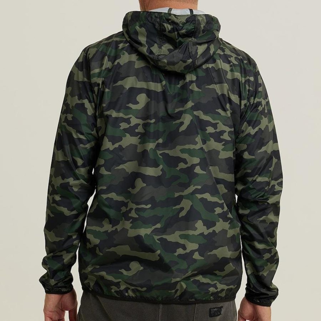 Imagem 4 do produto Jaqueta Corta Vento com Capuz Wss Brasil Basic - Masculina
