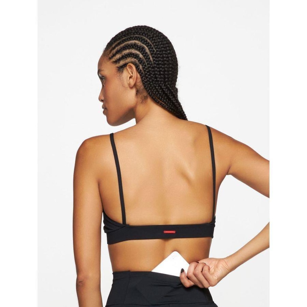 Imagem 3 do produto Top Fitness Body For Sure Nadador Alça Reta Liso Beach Sports - Feminino