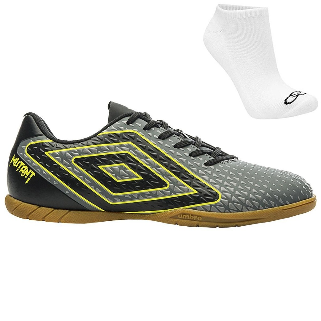 Kit Chuteira Futsal Umbro Mutant + Meia - Adulto