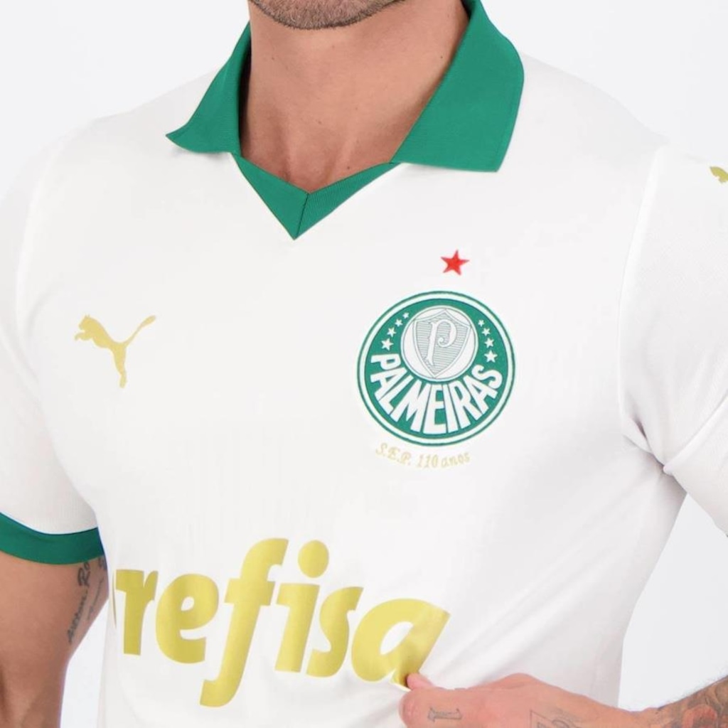 Imagem 4 do produto Camisa 2 do Palmeiras 2024 23 R. Veiga Puma - Masculina