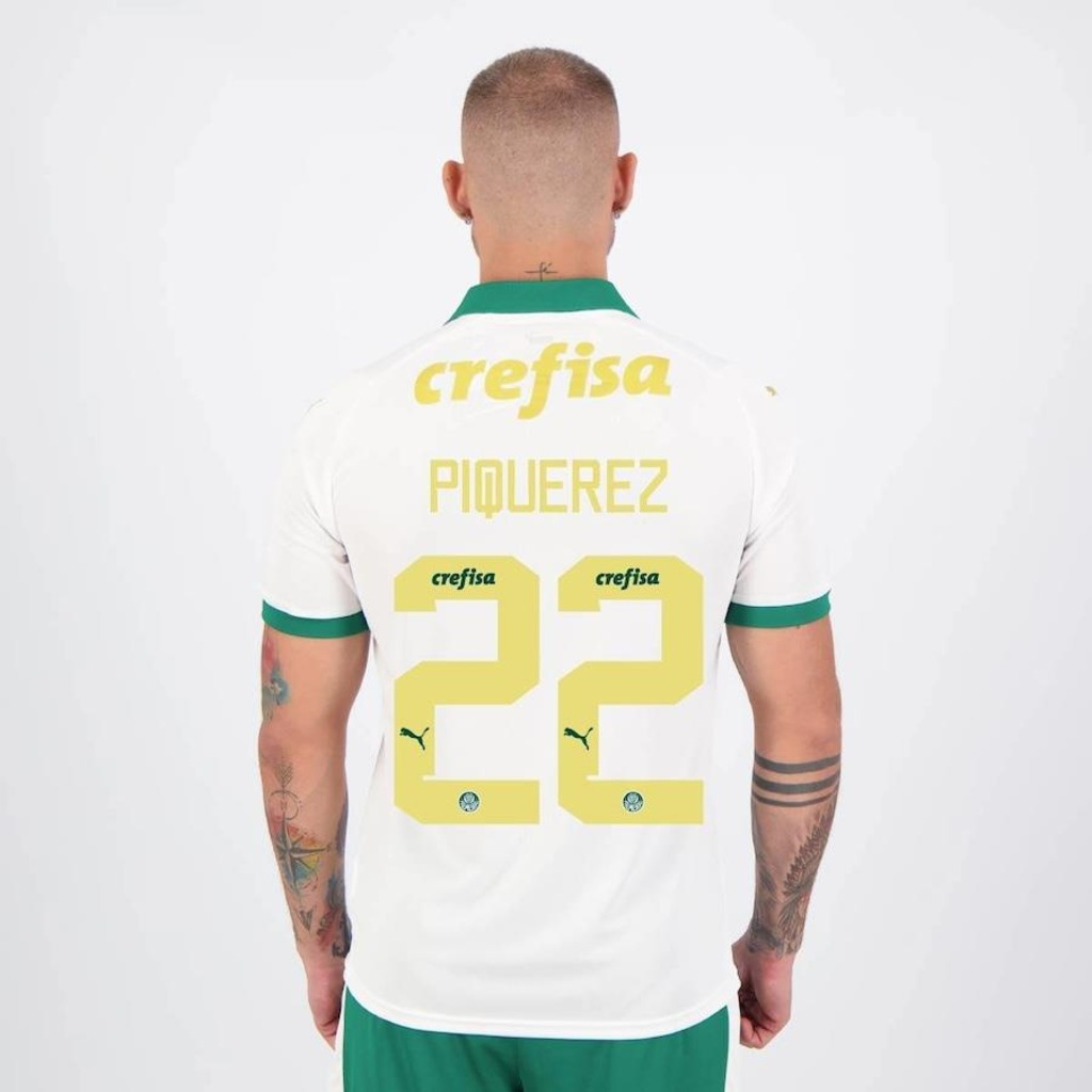 Camisa 2 do Palmeiras 2024 22 Piquerez Puma - Masculina