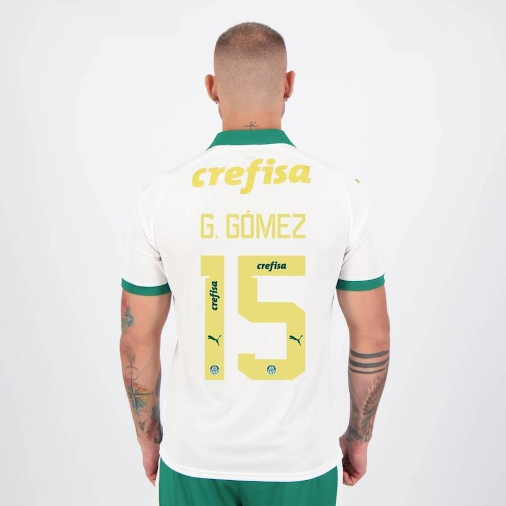 Imagem 2 do produto Camisa 2 do Palmeiras 2024 15 G. Gómez Puma - Masculina