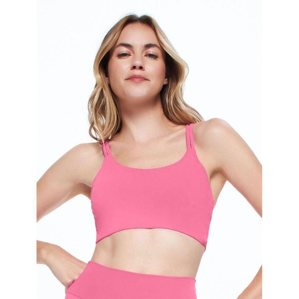 Imagem 2 do produto Top Fitness Body For Sure Alça Cruzada Liso Action - Feminino