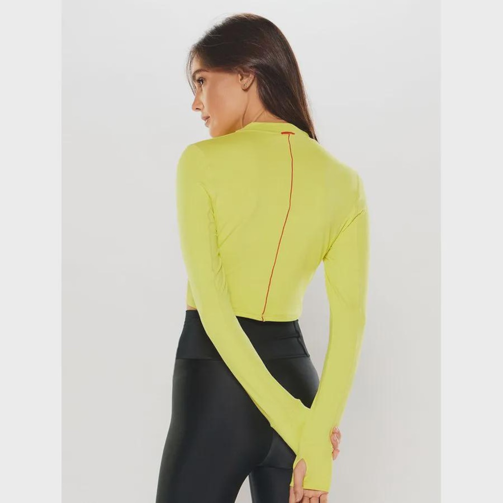 Imagem 3 do produto Blusa Cropped Body For Sure Manga Longa U.V - Feminina