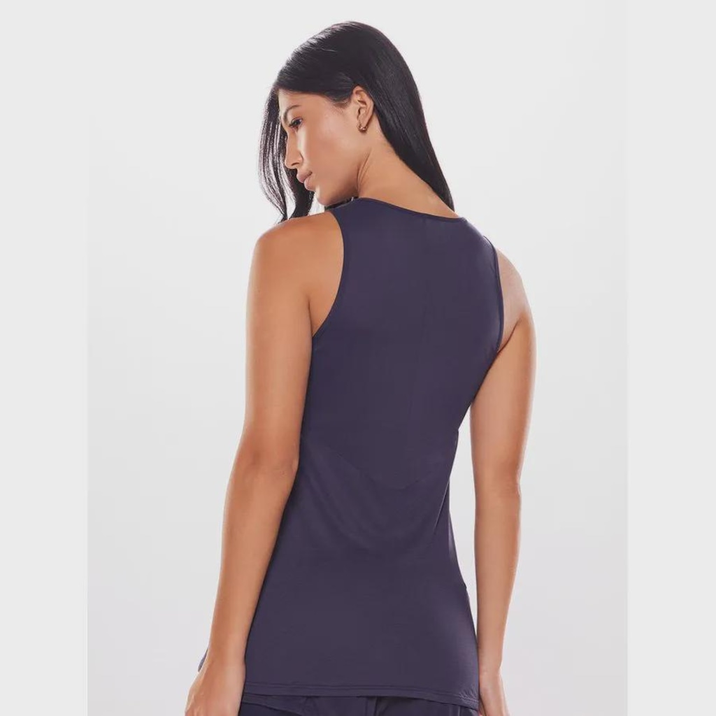Imagem 2 do produto Camiseta Regata Bodyforsure com Recortes Move - Feminina