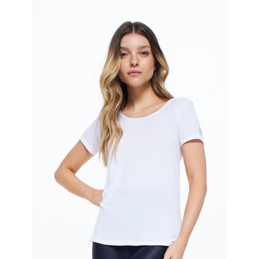 Imagem 2 do produto Camiseta com Detalhe Cruzado Bodyforsure Essentials - Feminina