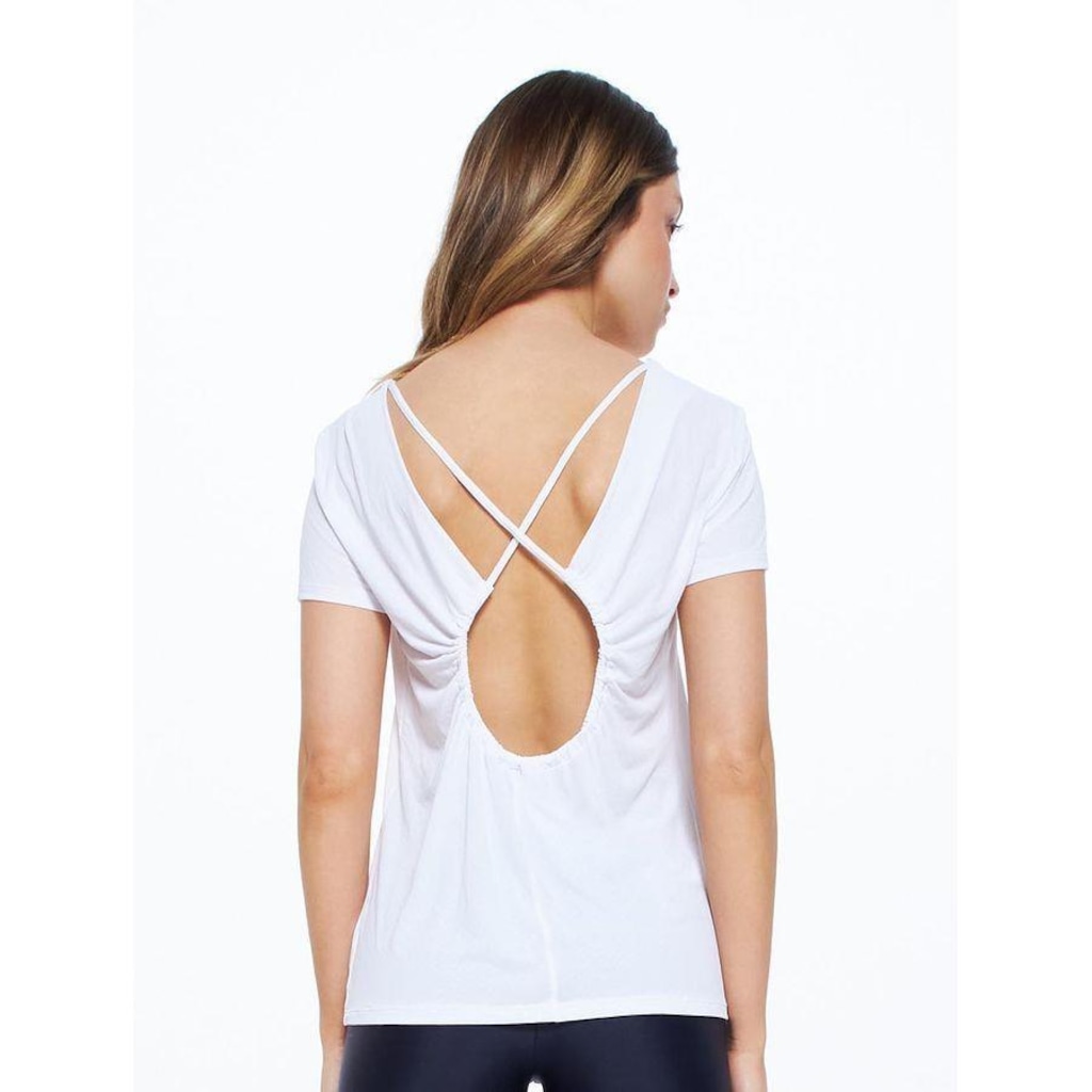 Imagem 3 do produto Camiseta com Detalhe Cruzado Bodyforsure Essentials - Feminina