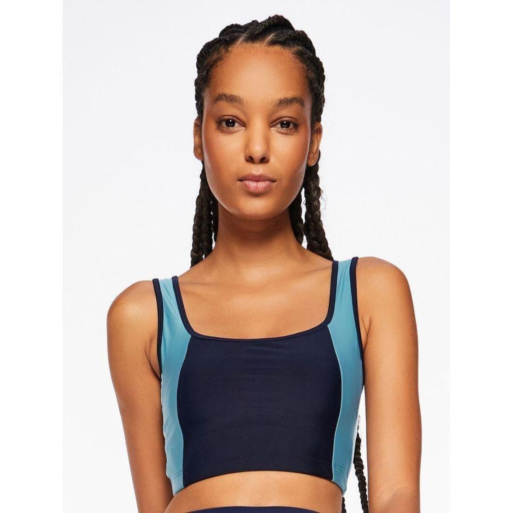 Imagem 2 do produto Top Fitness Body For Sure Regata Liso 360 Soft - Feminino