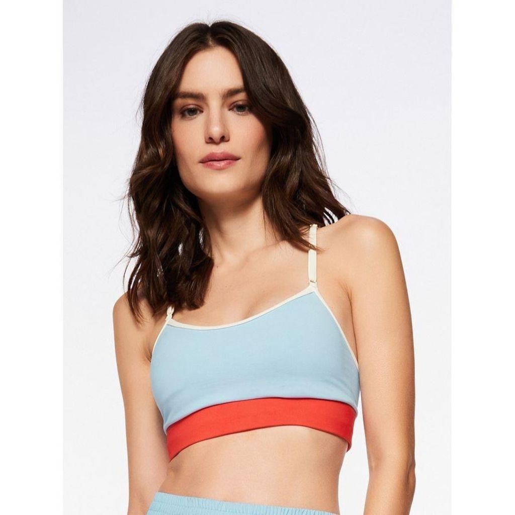 Top Fitness Body For Sure Nadador Liso Emotion - Feminino