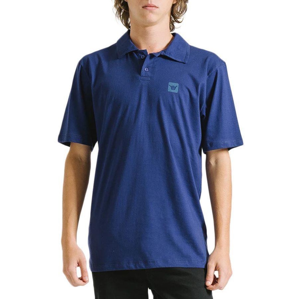 Camiseta Hang Loose Polo Basic Logo - Masculina