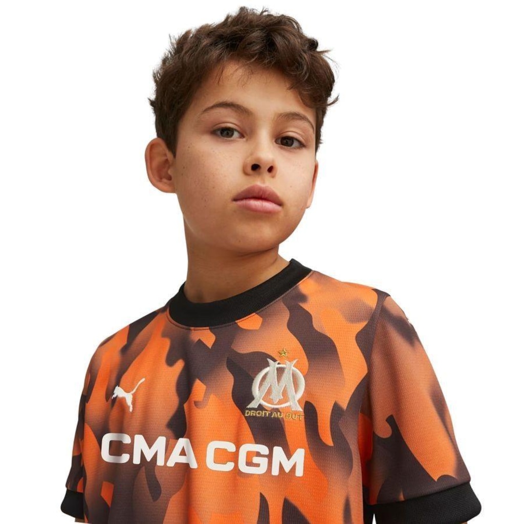 Imagem 3 do produto Camisa Olympique de Marseille 23/24 Puma Third - Infantil