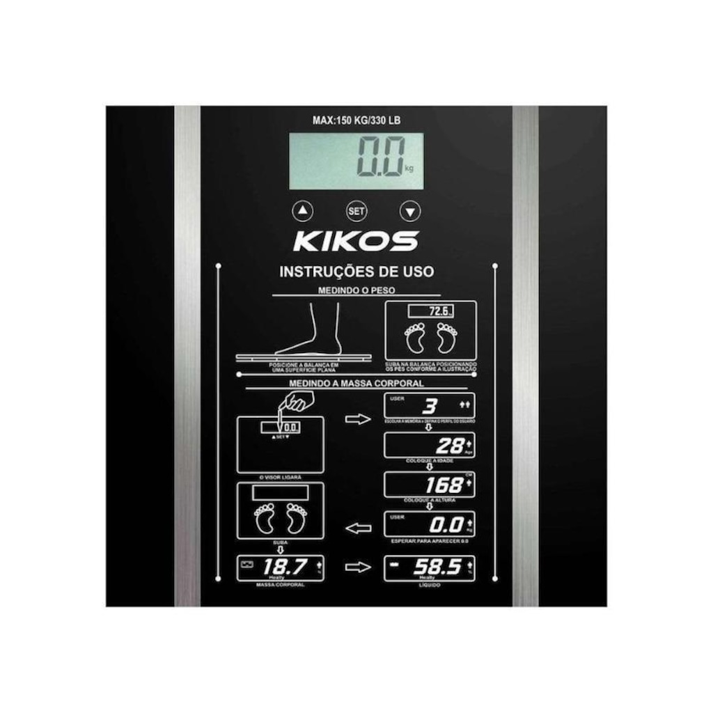 Balança Digital Kikos Ison