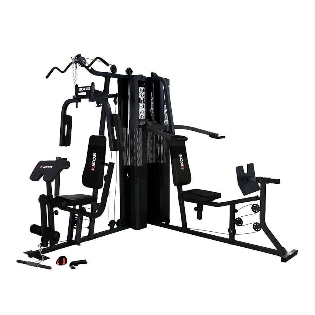 Estação de Musculação Kikos Gx6I 2 Torres 65Kg
