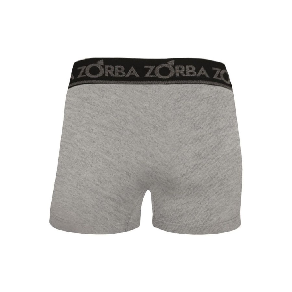 Imagem 4 do produto Kit Cuecas Zorba Boxer com Abertura - 6 Unidades - Adulto