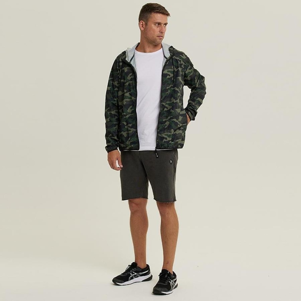 Imagem 5 do produto Jaqueta Corta Vento com Capuz Corrida Wss Run Energia - Masculina