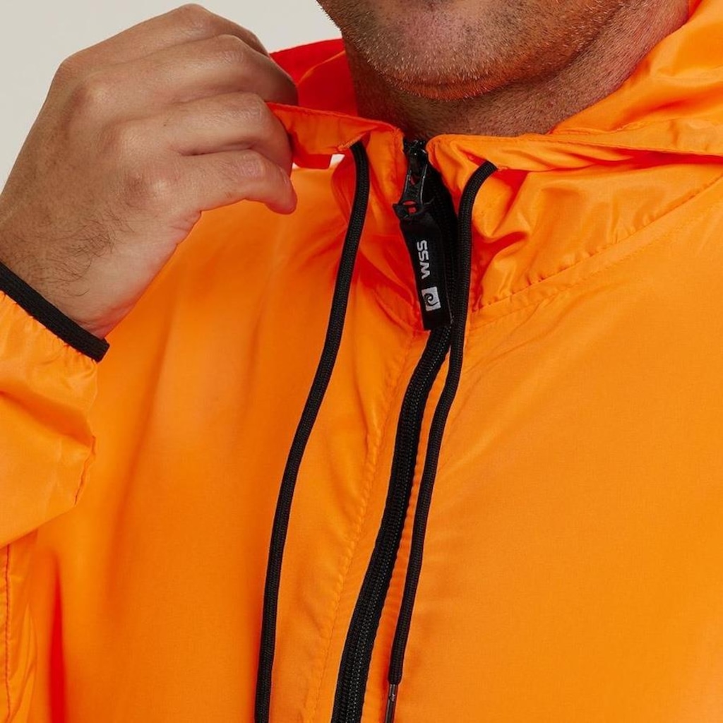 Imagem 3 do produto Jaqueta Corta Vento com Capuz Corrida Wss Run Minimalist - Masculina