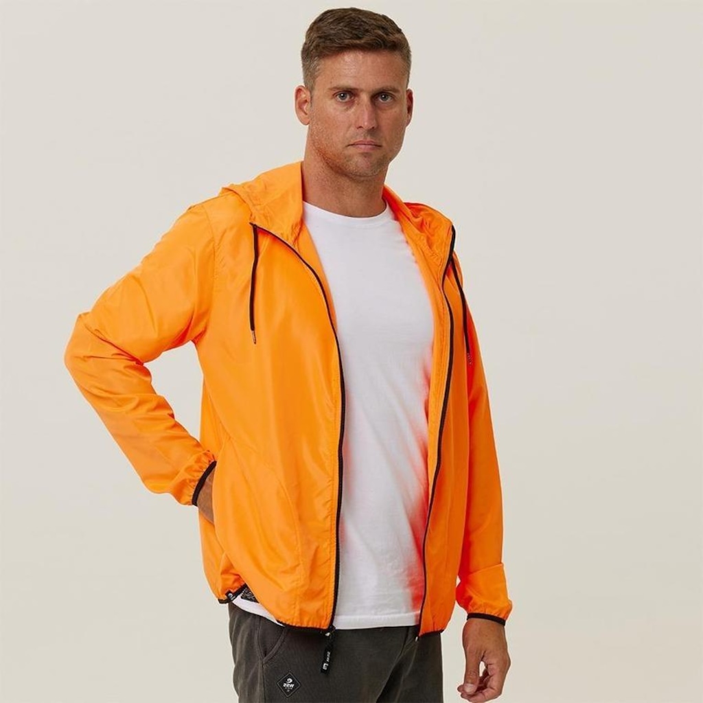 Imagem 5 do produto Jaqueta Corta Vento com Capuz Corrida Wss Run Minimalist - Masculina