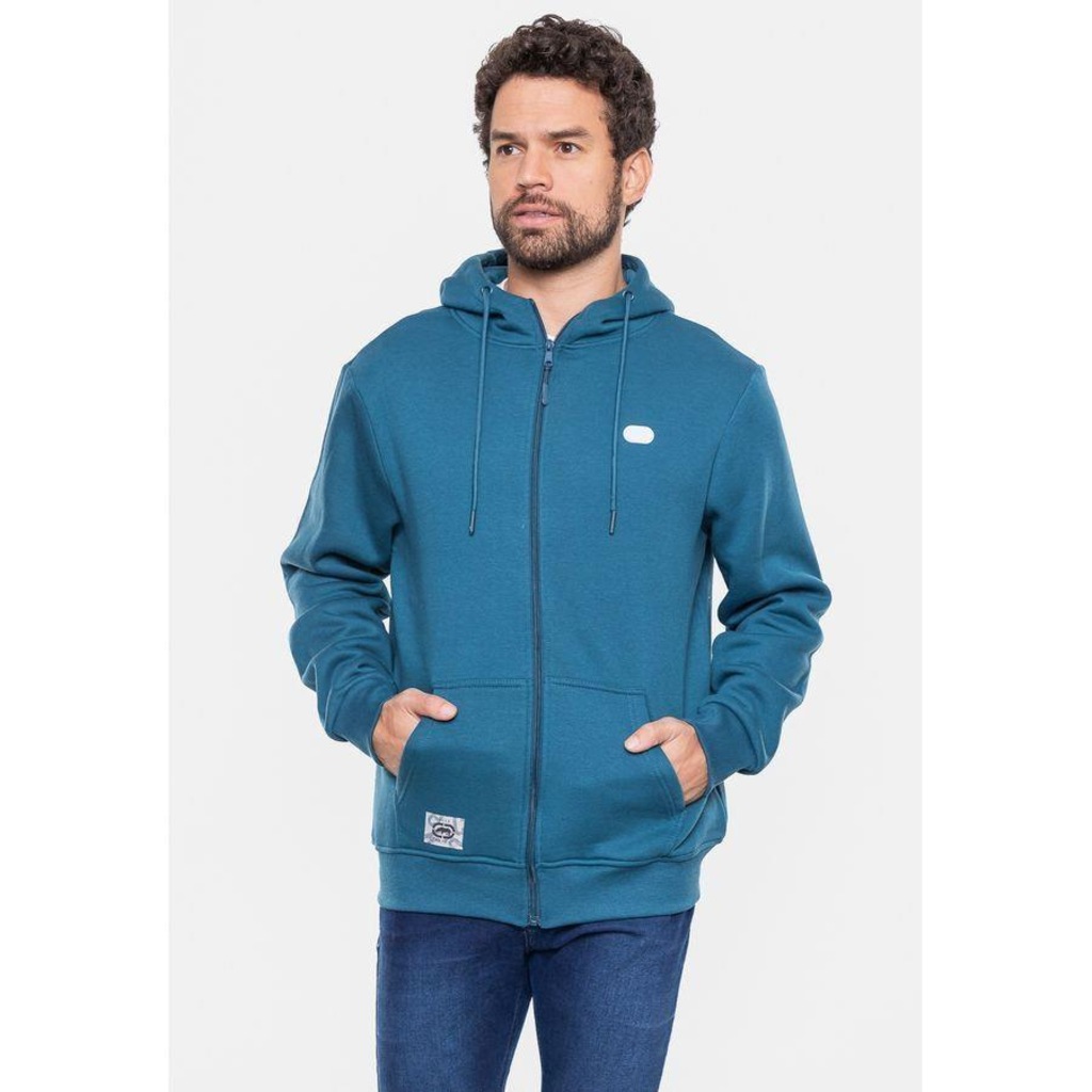 Jaqueta De Moletom Com Capuz Ecko Fashion Basic - Masculina