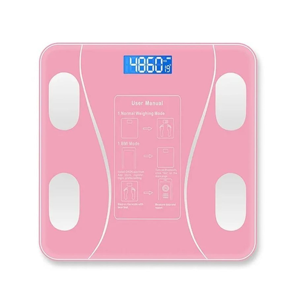 Balança Gold Sports Bioimpedância Digital e Bluetooth Corporal Mb com Medidor Imc