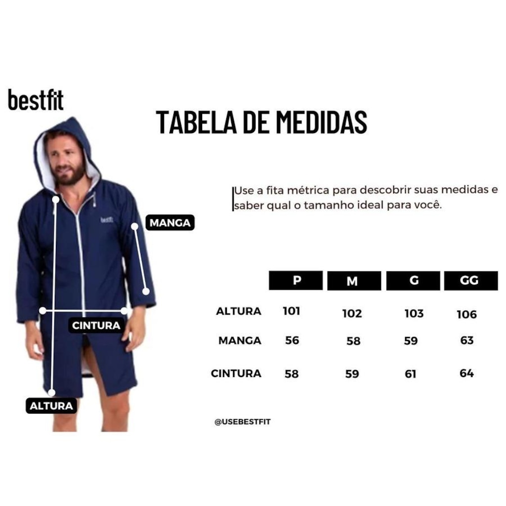 Imagem 4 do produto Roupão de Natação Best Fit Pink - Adulto
