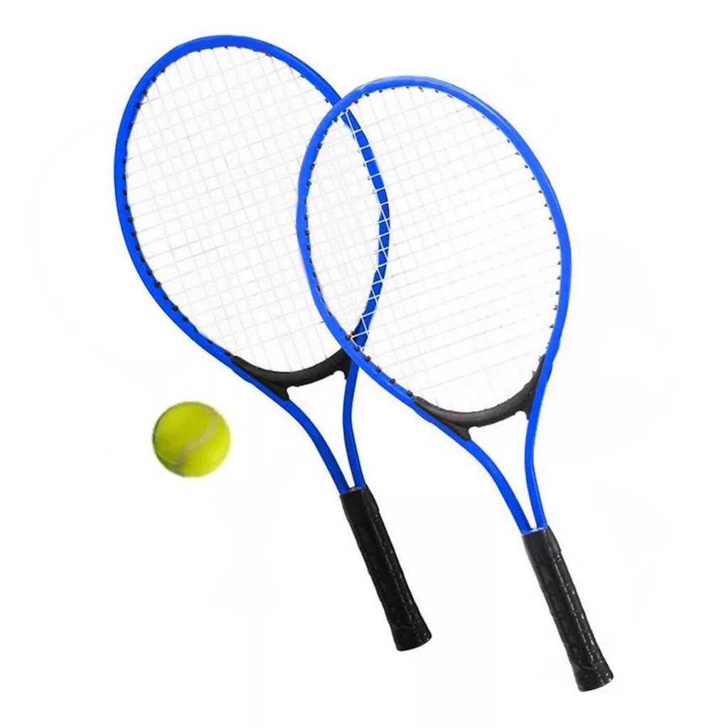 Imagem 2 do produto Kit Tênnis Gold Sports 2 Raquetes + 1 Raqueteira + 1 Bola de Tênnis - Infantil