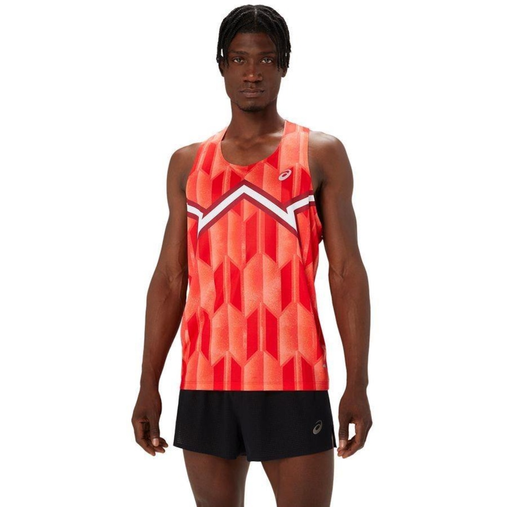 Camiseta Regata Asics Nations Run - Masculina - Foto 1