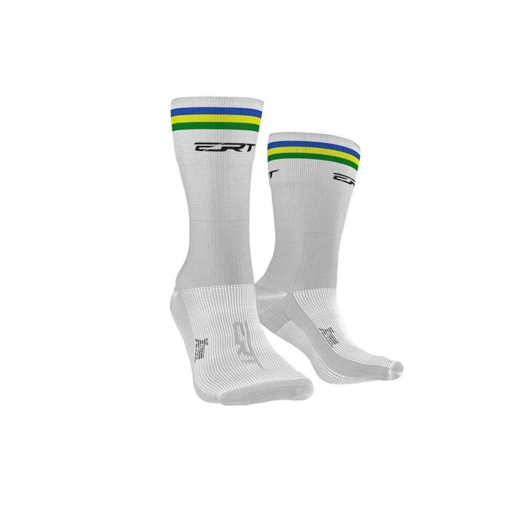 Imagem 4 do produto Kit Meia Ciclismo Corrida Esportiva Cano Médio Ert Brasil