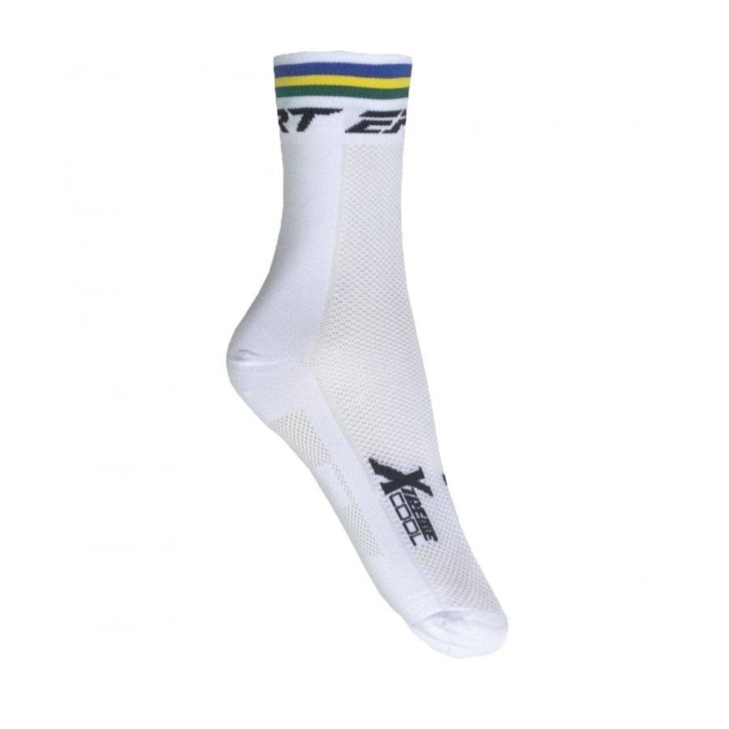 Imagem 5 do produto Kit Meia Ciclismo Corrida Esportiva Cano Médio Ert Brasil