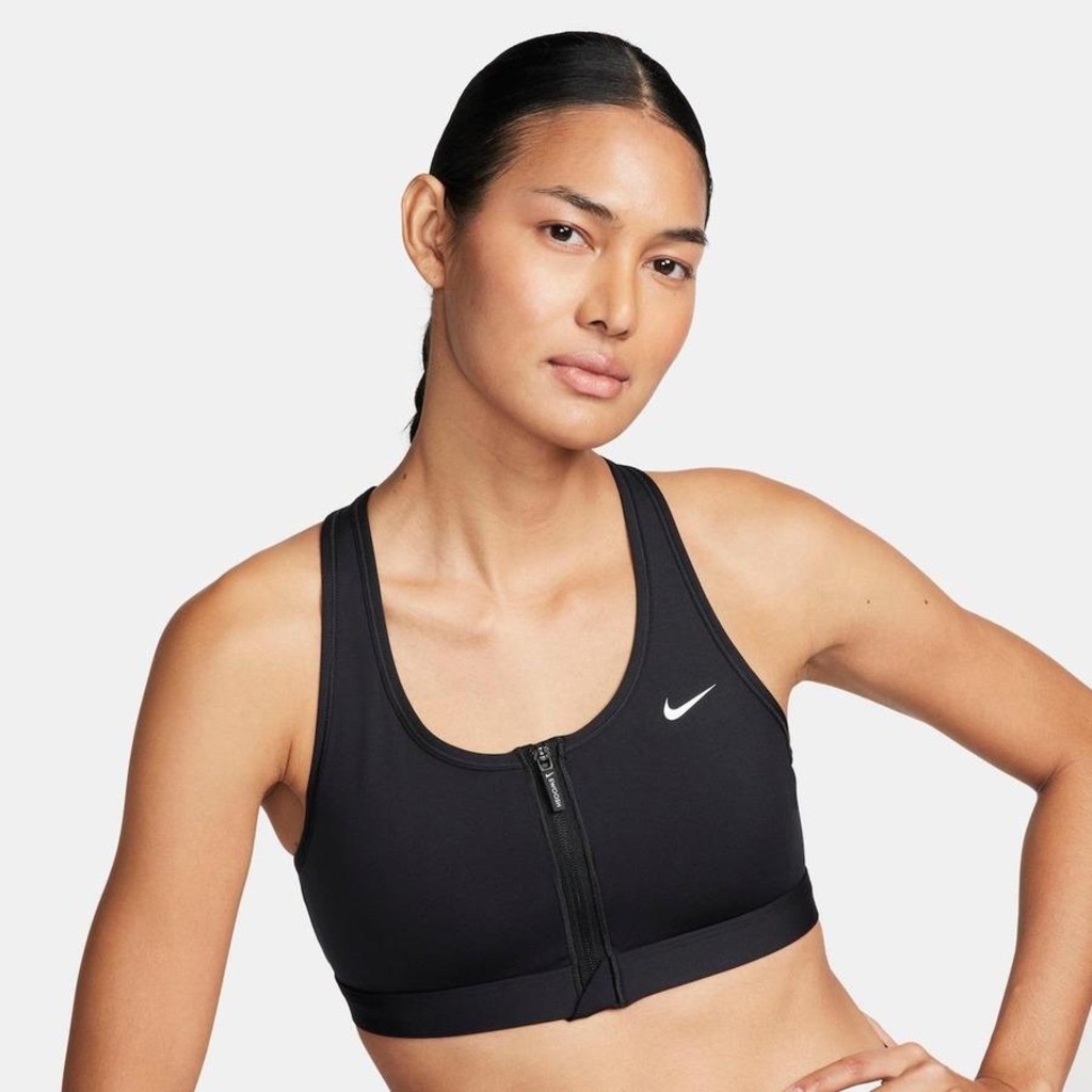 Top Fitness Nike Swoosh - Feminino