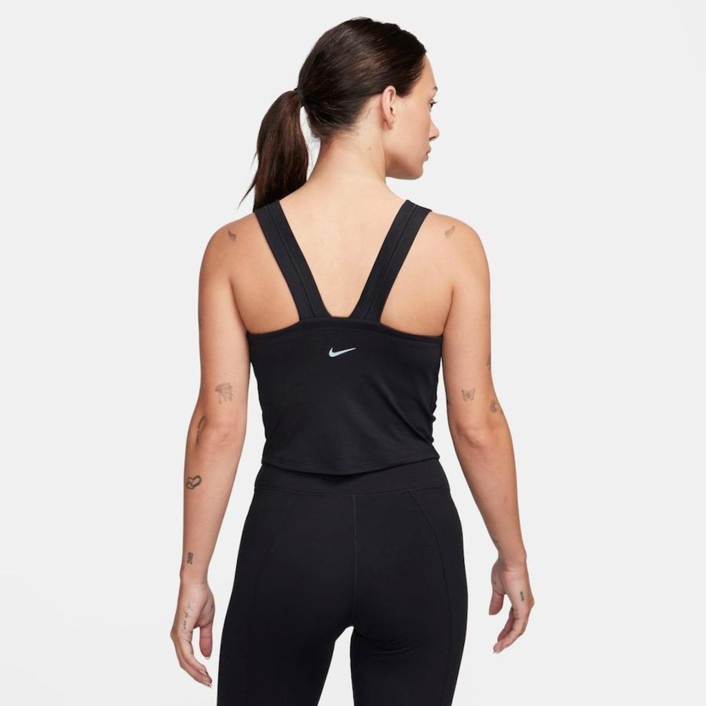 Imagem 2 do produto Camiseta Regata Nike Dri-Fit One Cropped - Feminina