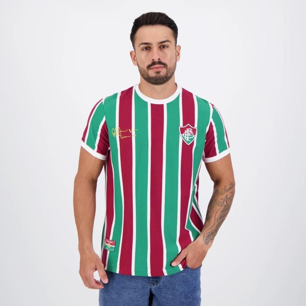 Camisa do Fluminense Braziline P.H Ganso 10 Tricolor - Masculina