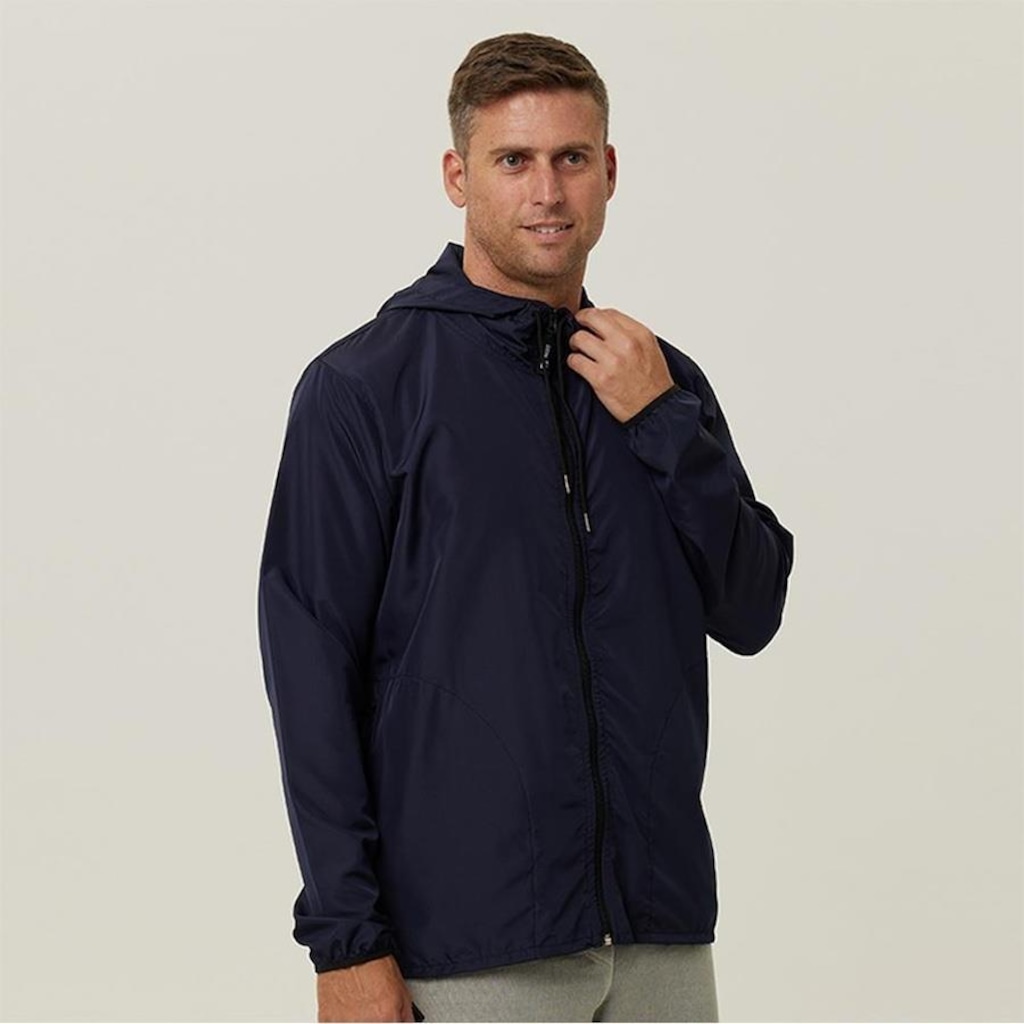 Imagem 2 do produto Jaqueta Corta Vento com Capuz WSS Brasil Impermeável Never Give Up! - Masculina