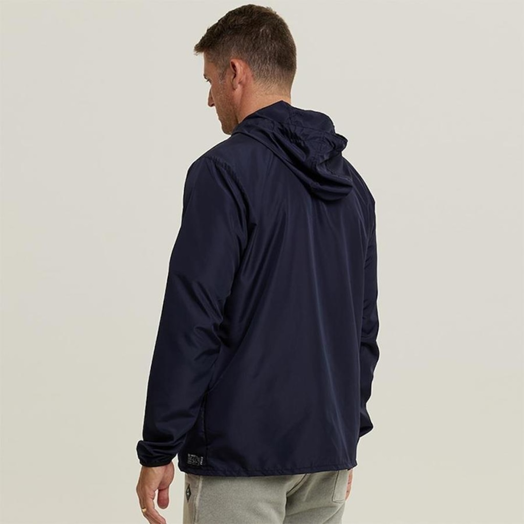 Imagem 3 do produto Jaqueta Corta Vento com Capuz WSS Brasil Impermeável Never Give Up! - Masculina