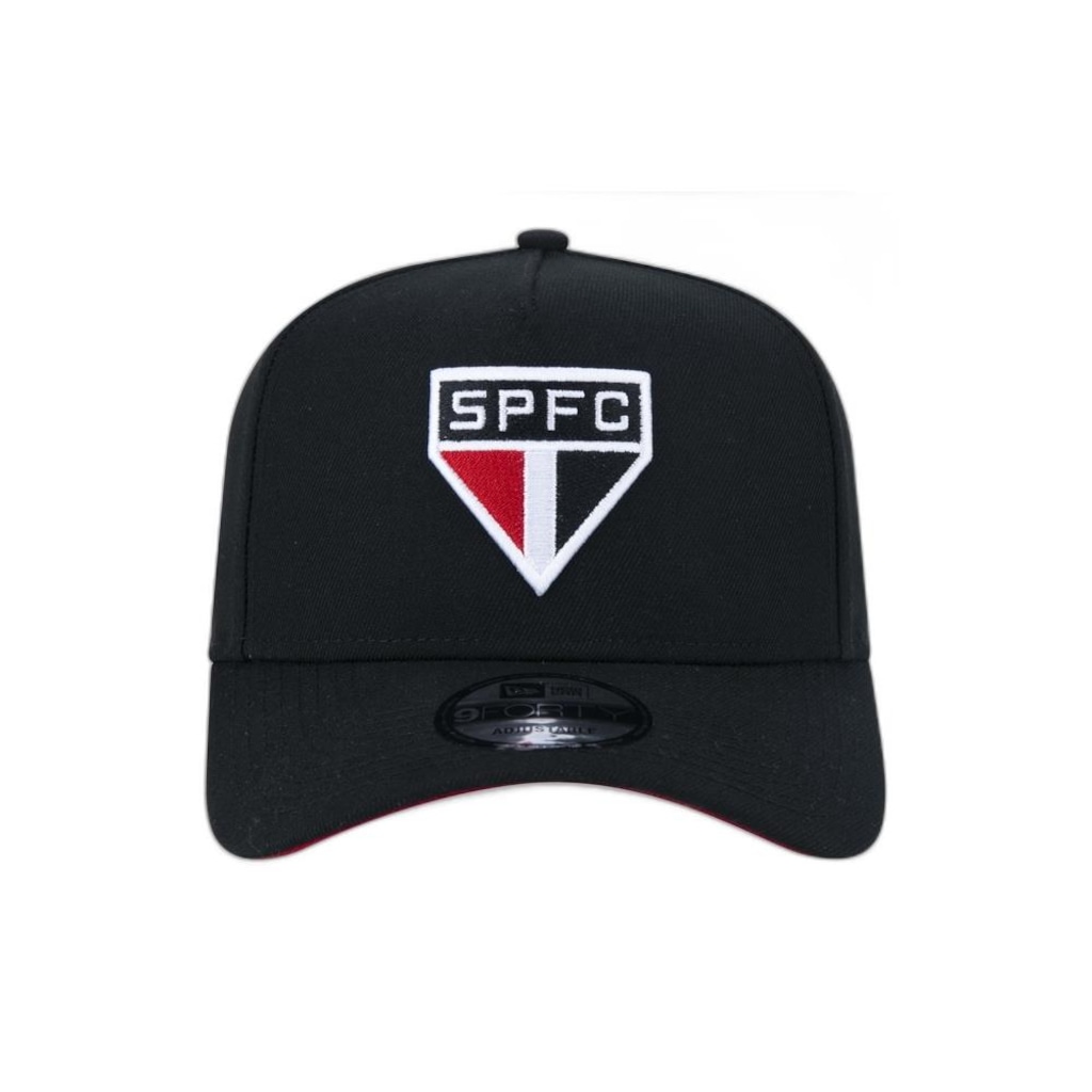 Imagem 2 do produto Boné Aba Curva New Era 9Forty A-Frame São Paulo Futebol Snapback - Adulto