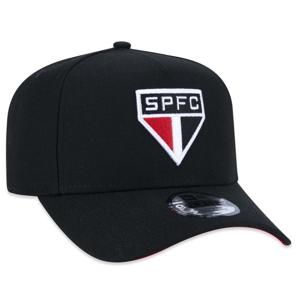 Imagem 3 do produto Boné Aba Curva New Era 9Forty A-Frame São Paulo Futebol Snapback - Adulto