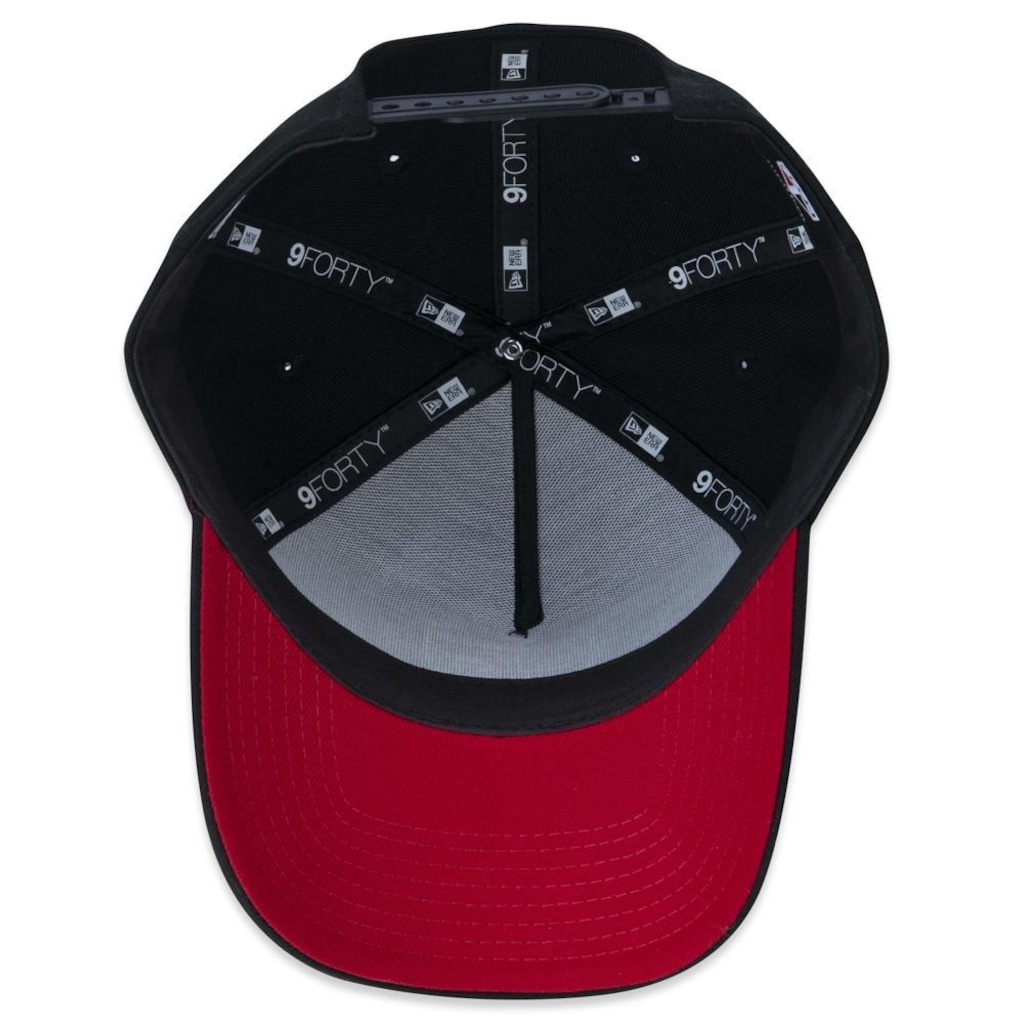 Imagem 5 do produto Boné Aba Curva New Era 9Forty A-Frame São Paulo Futebol Snapback - Adulto