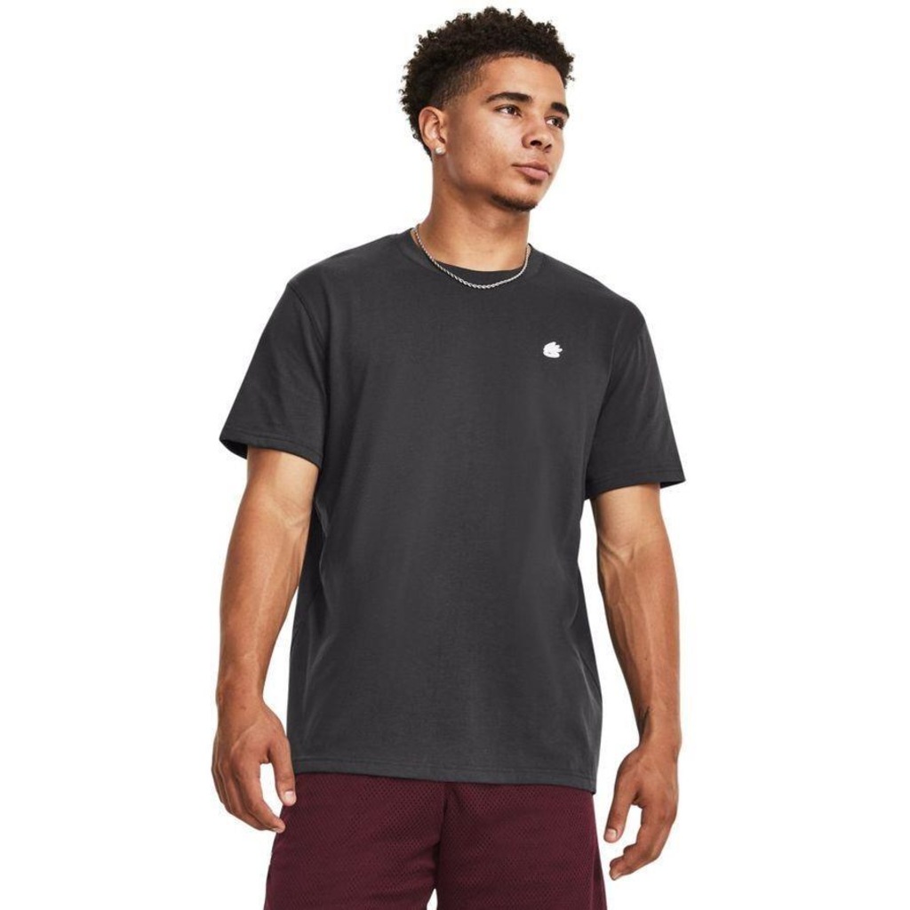 Camiseta de Basquete Masculina Under Armour Curry Vine - Under Armour - Foto 1
