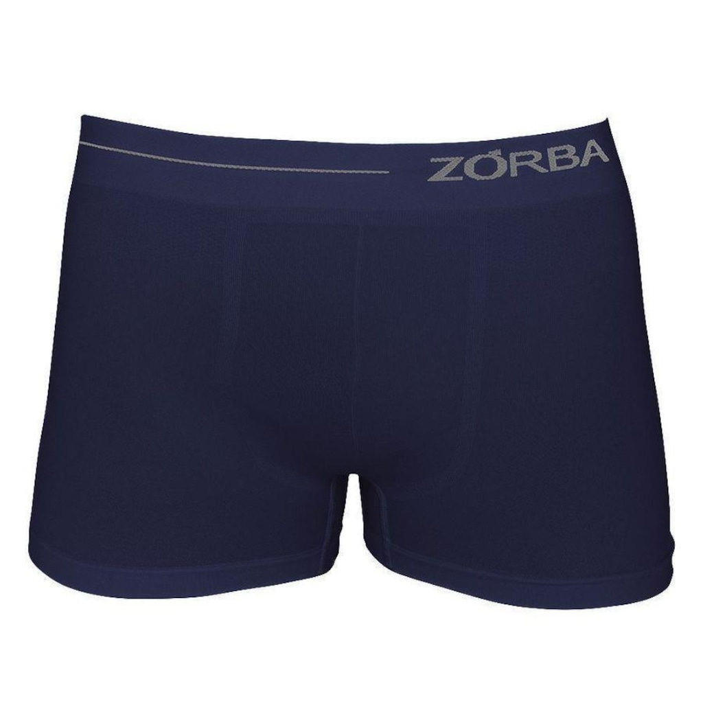 Imagem 2 do produto Kit 3 Cuecas Zorba Boxer sem Costura - Adulto