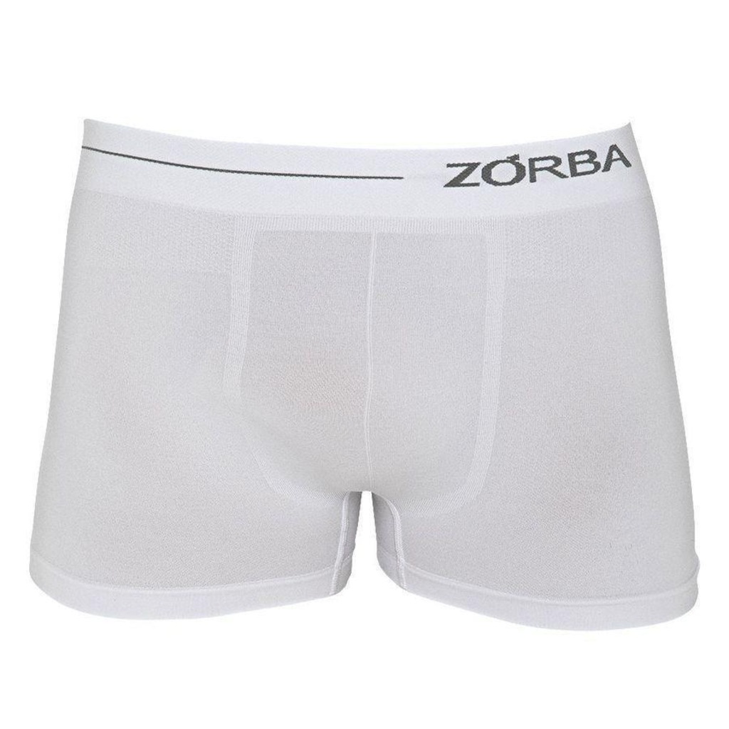 Imagem 3 do produto Kit 3 Cuecas Zorba Boxer sem Costura - Adulto