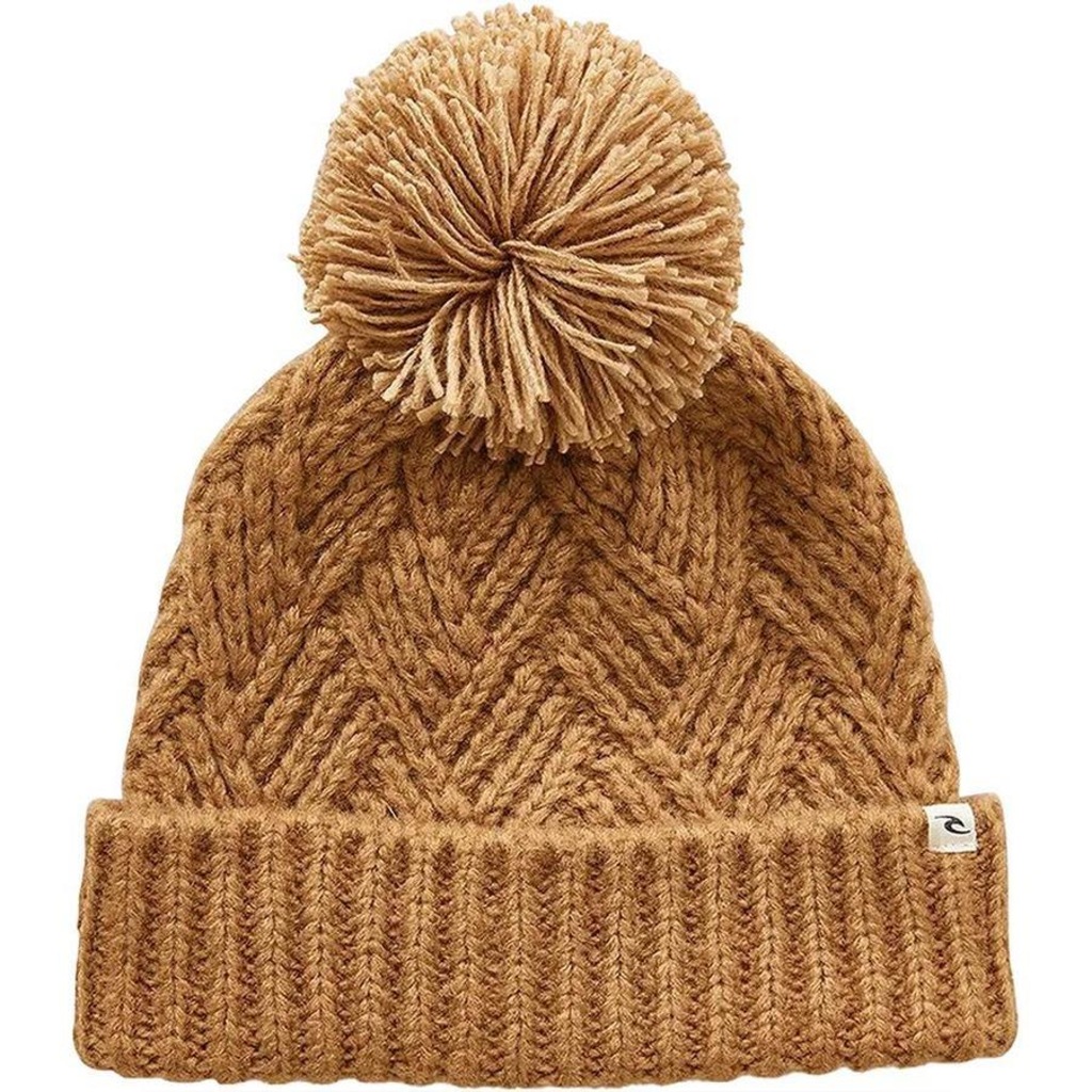 Gorro Rip Curl Groundswell Pom-Pom Wt24 Sand - Adulto - Foto 1