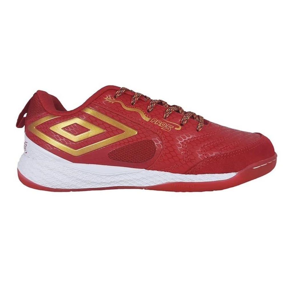 Chuteira Futsal Umbro Pro 5 Bump Dragon Year - Infantil - Foto 1