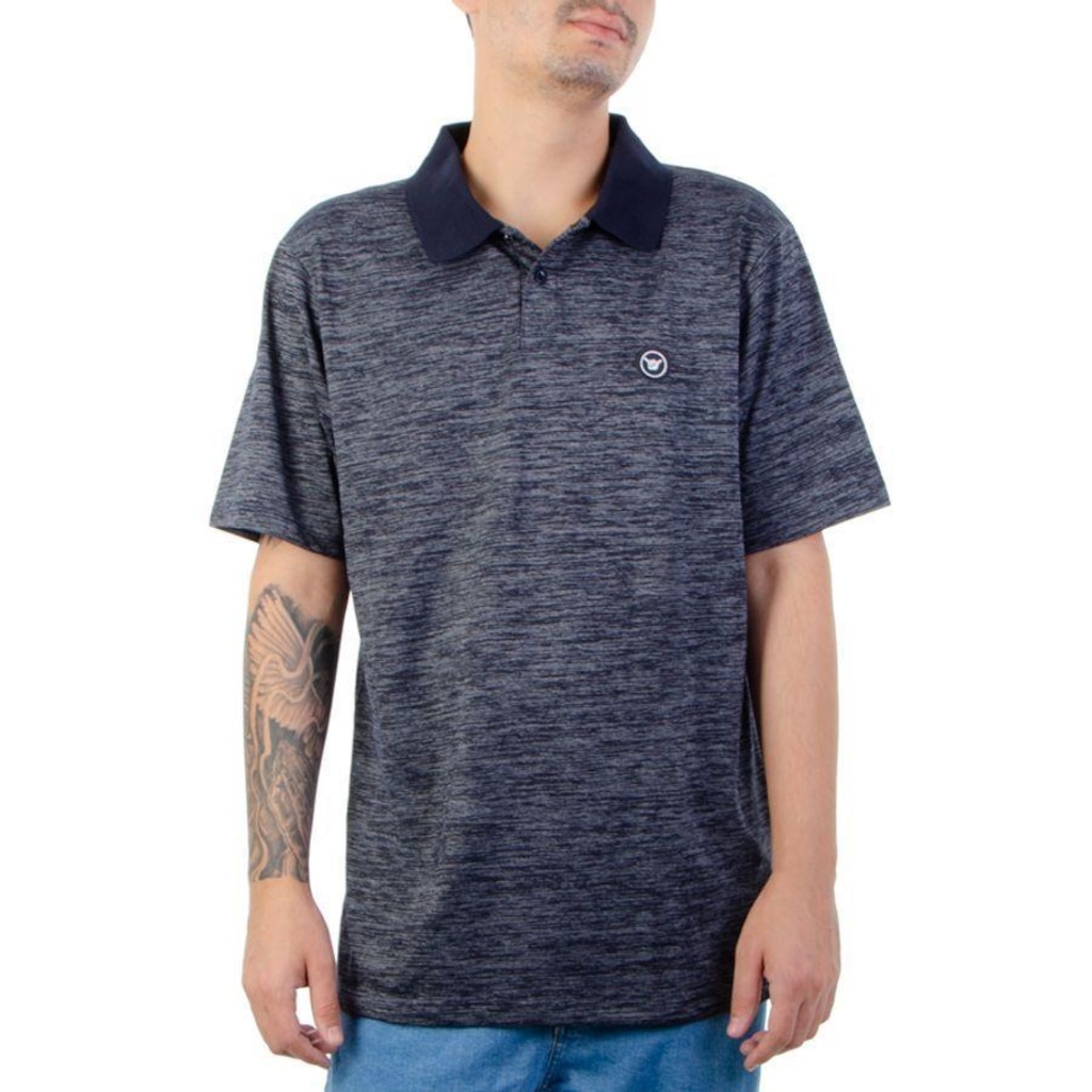 Camisa Polo Hang Loose Heather - Masculina
