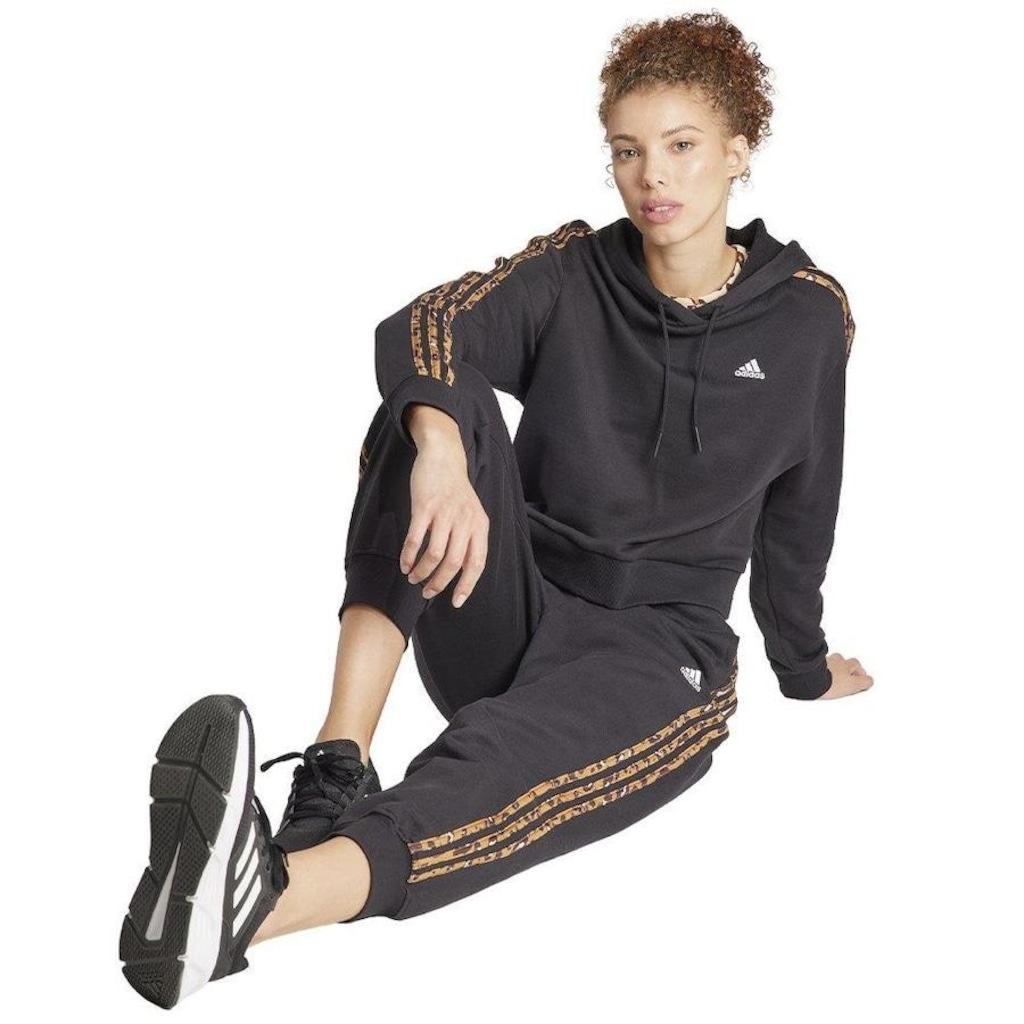 Imagem 3 do produto Calça adidas 3S Animal Print - Feminina