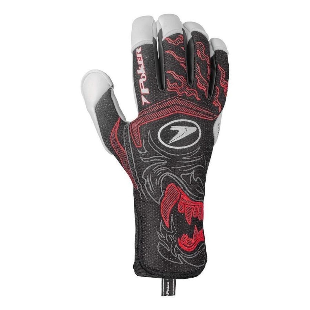 Imagem 3 do produto Luvas de Goleiro de Campo Poker Profissional Fusion Ii - Adulto